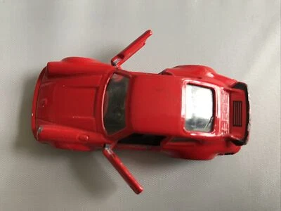 Tomica Porsche 930 Turbo Red 1/61 scale Opening Doors. - Image 1 of 4