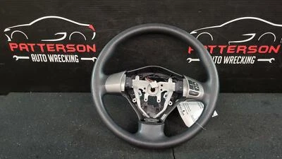 VOLANTE DE VINIL 2011 SUBARU FORESTER COM CONTROLE DE ACESSÓRIOS PRETO - Imagem 1 de 4