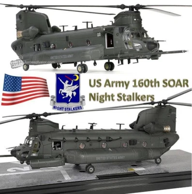Forces Of Valor 1:72 821005E Boeing Chinook US Army 160th SOAR Night Stalkers - Image 1 of 4