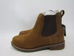 Bota profesional impermeable Ariat para hombre talla 11,5 D marrón desgastado Wexford H2O 10034032 - Imagen 1 de 11