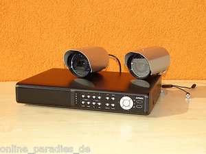 Avtech AVC793ZC 4 Kanal BNC Netzwerkrecorder als Set + 2x AVK017 Outdoor Cameras - Bild 1 von 9