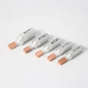 Kupfer Aluminium Rohr Stoß Spleiß Klemmen Crimp Kabelschuhe Ente Rechnung Typ - Bild 1 von 13