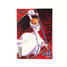 A497 Nami Japanese One Piece Ensky Collection Clear Card Super Rare Red