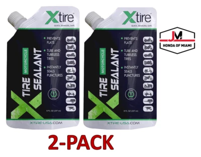 XTIRE Motorcycle Tire Sealant - 8 FL OZ each. [2-pack] - Image 1 of 4
