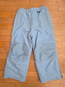 Lands’ End Squall Kids Size 6 Light Blue Snow Pants  Boys or Girls Snow Pants - Picture 1 of 6