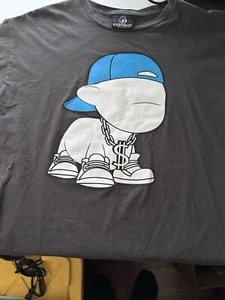 Kidrobot Tshirt Large Gray 100% Cotton - Picture 1 of 3
