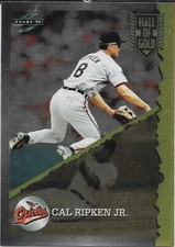 CAL RIPKEN JR 1995 SCORE SUMMIT HALL OF GOLD INSERT HG 6 BALTIMORE ORIOLES HOF