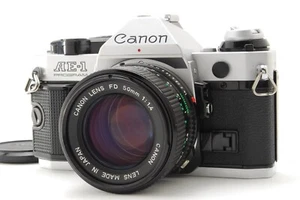 【MINT- CLA'd】Canon Ae1p Program 35mm SLR Camera New FD NFD 50mm f/1.4 Lens JAPAN - Picture 1 of 12