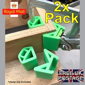 2x PAIRS Corner Clamp Heavy Duty Adaptors for Festool Quick Grip 90° Square - Picture 1 of 3