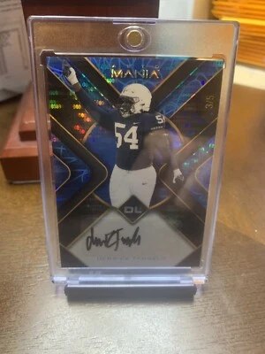 2022 Wildcard Auto Mania Derrick Tangelo 3/5 #am-th9  Autograph Top Load Giants - Image 1 of 3