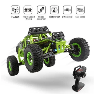 Wltoys 12427 1/12 Scale 2.4G 4WD Electric Brushed Crawler RTR RC Car Gift #2 - Picture 1 of 16