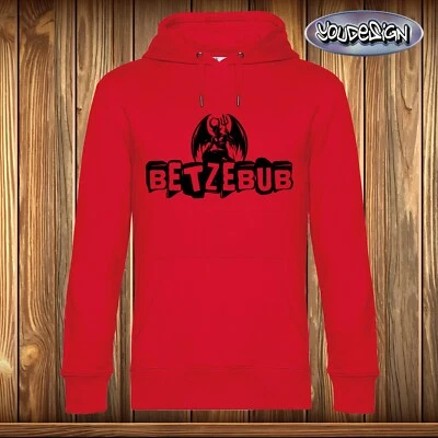 Betzebub Hoodie  Kaiserslautern Kapuzenpulli Lautre Premium Pulli Klautern -4XL - Bild 1 von 2