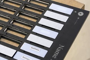Name Badge Printing Jig for Roland BD-8 Flatbed Printer with PDF Templates-JGEBY - Picture 1 of 19