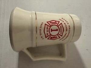 Vintage 1776 Bicentennial 1976 beer Mug - stein Vails Gate, NY Fire Co. - Picture 1 of 4