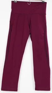 OLD NAVY ACTIVE Size S Women's Activewear Pants Leggings Gym Yoga Burgundy - Picture 1 of 4