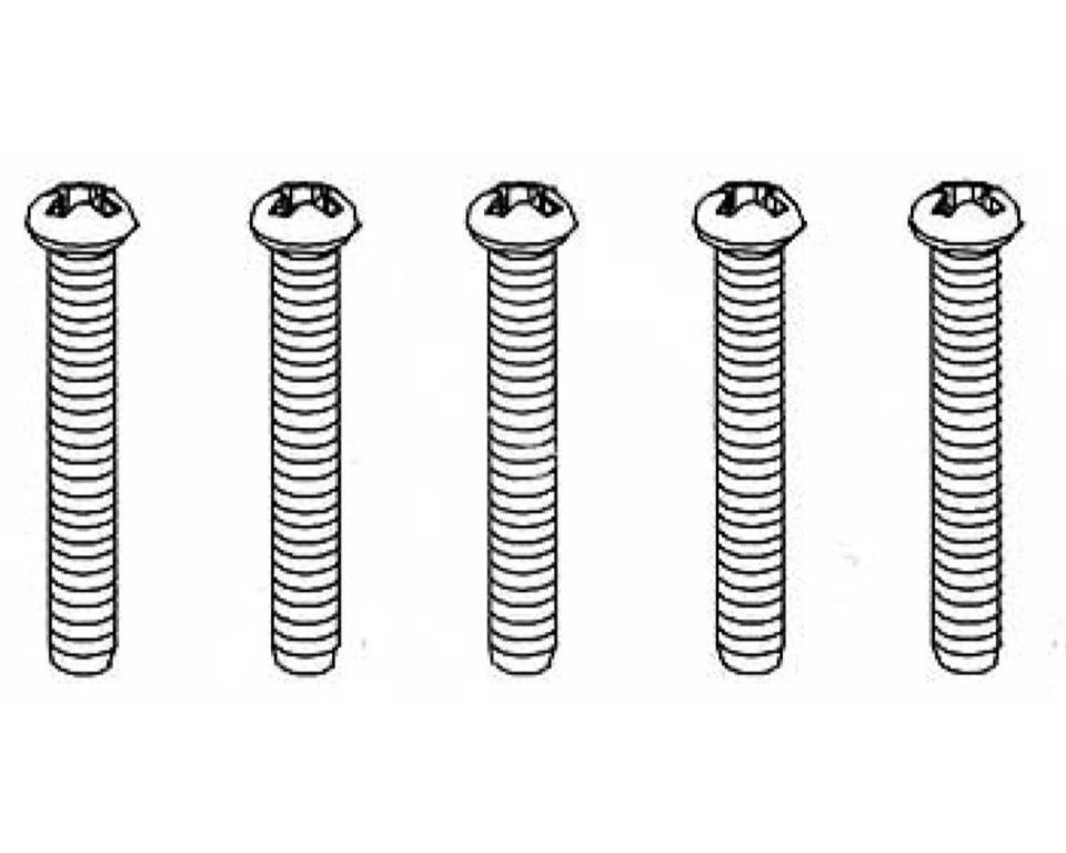 Robitronic 3x22mm Rundkopfschraube für Plastik 5 Stk R30102  - Bild 1 von 1