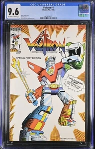 Voltron #1,2,3 CGC 9.6 Set/Run 1985 (Modern Comics) Movie Coming, Henry Cavill! - Picture 1 of 3