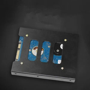 Staffa di supporto per disco rigido adattatore di montaggio HDD SSD da 3,5 a 3,5 - Bild 1 von 6