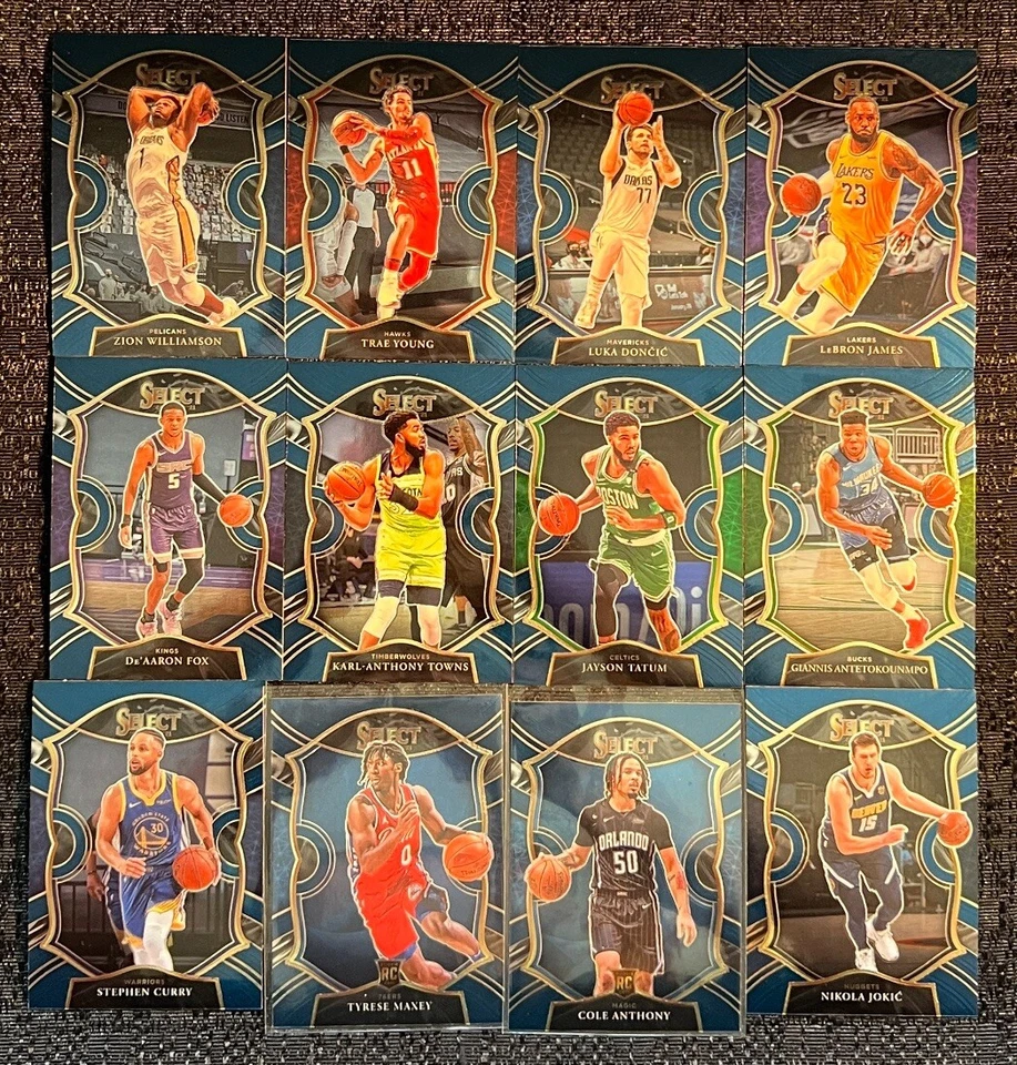 2020-21 Select CONCOURSE BLUE RETAIL Complete Your Set You Pick NBA Card #1-100 - Image 1 of 1