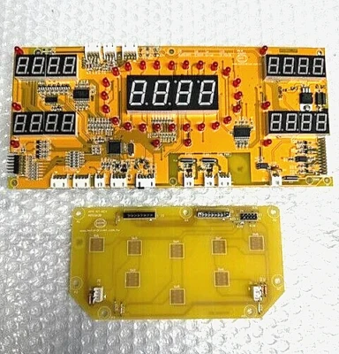 Consola de cinta de correr BH Fitness pantalla y placa de circuito de botón - parte #LKT8-1 Foto 1 de 4