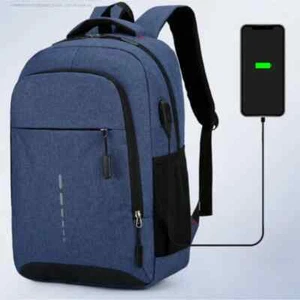 Mochila para Hombres Gran Capacidad Moda Simple Viaje Mujer Estudiante Bolso para Computadora - Imagen 1 de 28