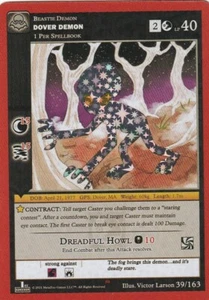 METAZOO NIGHTFALL DOVER DEMON 1ST EDITION 39/163 REVERSE HOLO NM - Picture 1 of 1