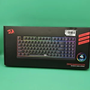 REDRAGON DRAGONWARRIOR Low Profile Mechanical Gaming Keyboard Wireless & Wired - Picture 1 of 9