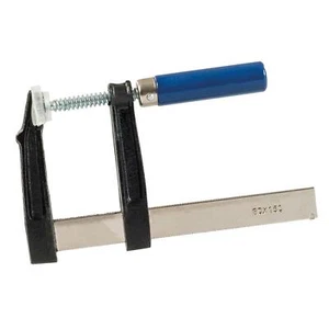 F Klemmstange 150 x 80 mm Gusseisen Backen weiche Abdeckungen schnell gleitendes Holz Tischlerei zum Selbermachen - Bild 1 von 8