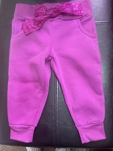 GIRL'S* COLETTE LILLY * TODDLER SWEAT  PANTS SIZE 2T MAUVE PINK  JOGGERS * - Picture 1 of 2