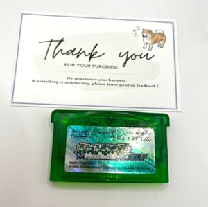 Pokemon Emerald Version Gameboy Advance Japan Japanese game GBA Cartridge only - Picture 1 of 6