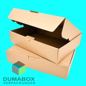 100 St Kartons 350x250x80 mm für DHL Kleinpaket Versandkarton NEU Faltkarton - Bild 1 von 1