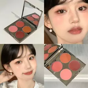 4 colors Makeup Long Lasting Matte Blusher Blush Rouge Powder Pressed Cosm S2T8 - Picture 1 of 22