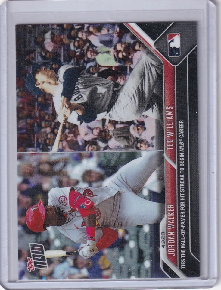 2023 TOPPS NOW 87 JORDAN WALKER / TED WILLIAMS - Image 1 of 1