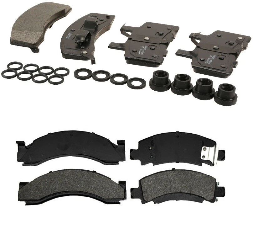 Kit conjunto de pastilhas de freio dianteiro traseiro ACDelco para Chevy GMC C3500HD 8S9 base de roda 135,5" - Imagem 1 de 1