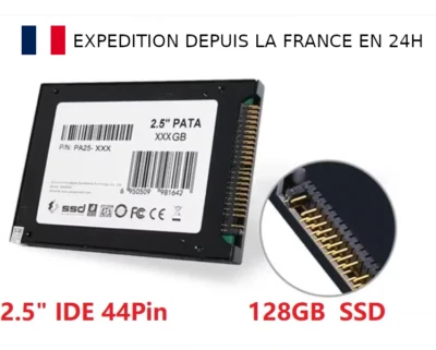 Disque dur SSD IDE 2,5" 128 Gb - livraison en 72h depuis la France - Image 1 of 2
