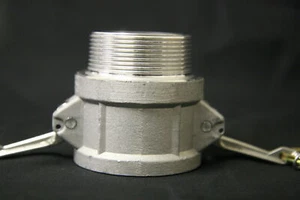 Camlock- Type B - Aluminium- Pack of 2- 1.5" (38mm) - Male BSP x Female Camlocks - Picture 1 of 5