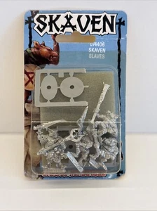 C47 Skaven "Throt the Unclean" With Slaves Metal Warhammer Citadel BNIB - Picture 1 of 2