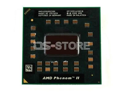 AMD Phenom II Dual-Core P650 HMP650SGR23GM Mobile CPU Processor Socket S1G4 638p - Image 1 of 2