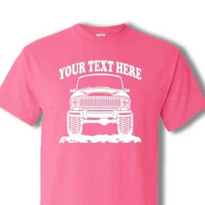 GRAND WAGONEER TRUCK 1966 - 1970 - 4x4 CUSTOM PERSONALIZED T-SHIRT - #OR017 - Picture 1 of 4