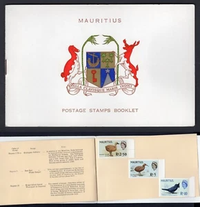 MAURITIUS 1965 Birds Booklet - Complete Set - MNH - Picture 1 of 8