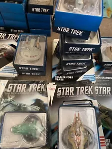 Eaglemoss Star Trek Model Ships Bundle Job Lot Various Available - Foto 1 di 48