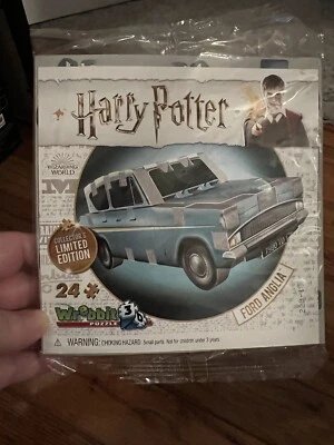 Wrebbit 3D Puzzle FORD ANGLIA Harry Potter Collector's Limited Edition - New - Image 1 of 2