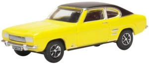 Oxford Diecast Ford Capri Mk.1 "Maize Yellow" Die Cast Modell Maßstab 1:76 00 Neu - Bild 1 von 2