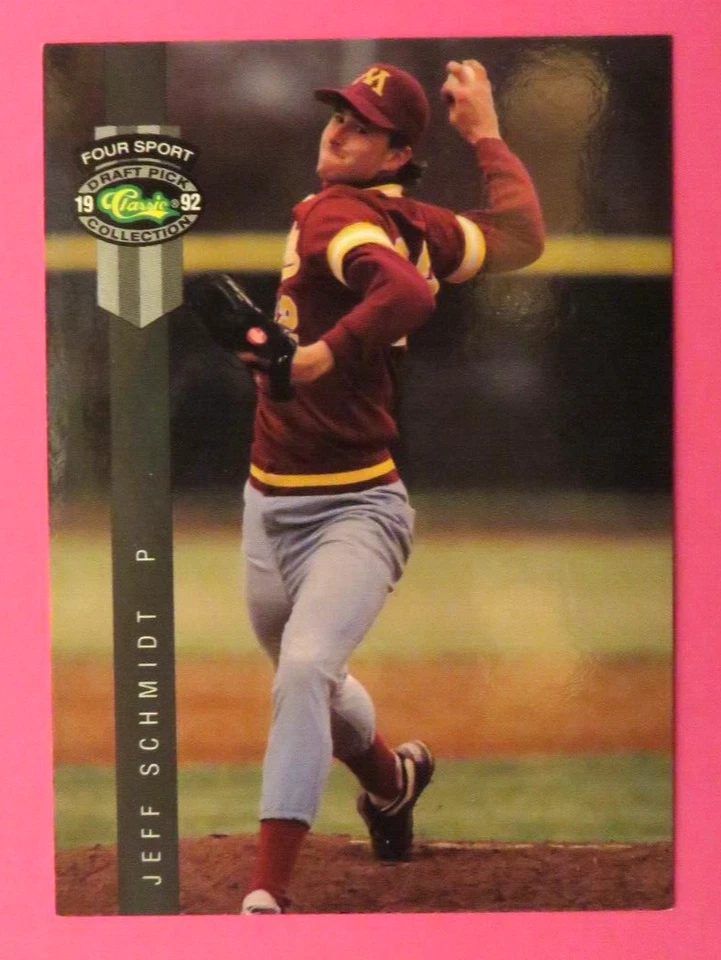 1992 Classic Four Sport "Draft Pick Collection" Minnesota Gophers - JEFF SCHMIDT - Image 1 of 1