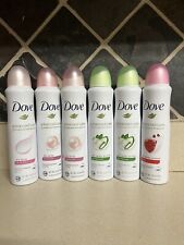 6 Packs Of Dove Invisible Dry Anti Perspirant Deodorant Spray 150 Ml