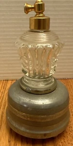 Vintage Swiss Co Spieluhr & Glas Parfüm Zerstäuber - Bild 1 von 4