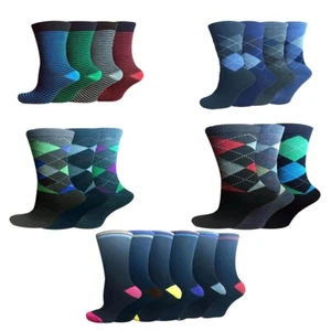 12 Paar Herren Sportsocken bedruckt Baumwolle farbig verschiedene Designs Socken - Bild 1 von 15