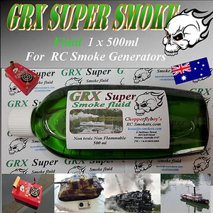 Modelo Barco Tanque Trenes Camiones GRX Super Fumador Líquido 500 ml V4 S2 Super Fumadores - Imagen 1 de 8