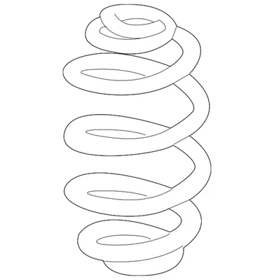 BMW Z3 1998-2002 genuino - resorte 33-53-9-070-128 Foto 1 de 2