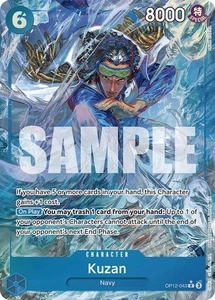 Kuzan (Alternate Art) - Near Mint Foil One Piece TCG - Bild 1 von 1